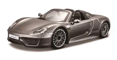 Obrázek produktu pro Model vozu Porsche 918 Spyder, šedý, měřítko 1:24, BBURAGO