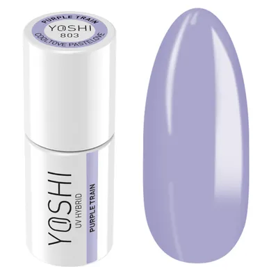 Produktbild von Yoshi | Yoshi Hybridlack 803 Purple Train - 6ml - Pastellviolett - Romantischer Effekt - Maniküre