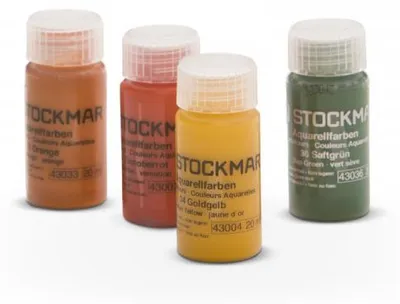 Produktbild von Stockmar Aquarellfarben Türkis 20 ml Farbtube, ungiftig, lichtecht und ergiebig