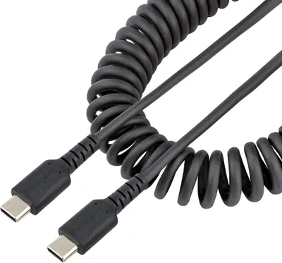 Obrázek produktu pro StarTech.com R2CCC-50C-USB-CABLE, 0,5 m, USB C, USB C, USB 2.0, 0,48 Gbit/s, Černá