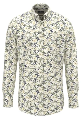 Produktbild von Fynch-Hatton Slub Flower Print, B.D., 1/1 pale yellow XXL