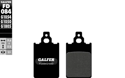 Obrázek produktu pro Galfer Bremsbelag Organ. Fd084-G1050