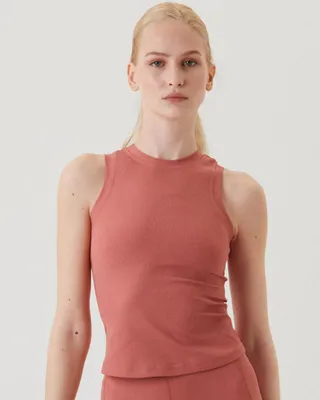 Produktbild von Björn Borg - Damen - Borg Rib Tanktop - Rosa - Gr. L