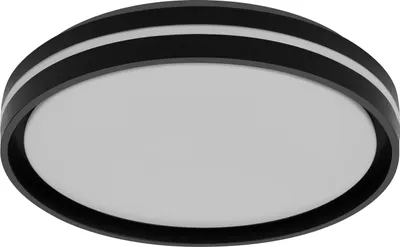 Produktbild von OSRAM Orbis Noemi LED Deckenleuchte 390mm, Schwarz, 3000K warmweiß, 3-Stufen dimmbar, Click-DIM, IP20