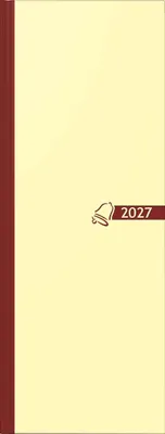 Produktbild von 2027 Glocken Tagebuch 11x29,7cm 1S/1T 384S