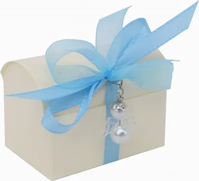 Produktbild von Gastgeschenke Mandeln SCHUTZENGEL Hochzeit Taufe Kommunion Konfirmation GG0082 hellblau