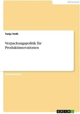Zdjęcie produktu dla Verpackungspolitik für Produktinnovationen