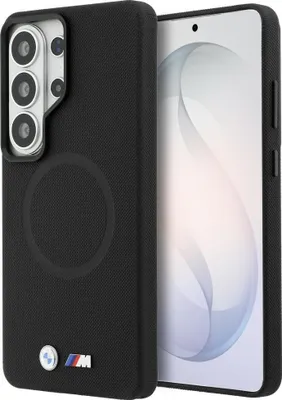 Image de Étui BMW M Metal Logo Magsafe pour Samsung Galaxy S26 Ultra Noir