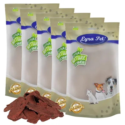 Produktbild von 5 kg Lyra Pet® Rindfleischstreifen