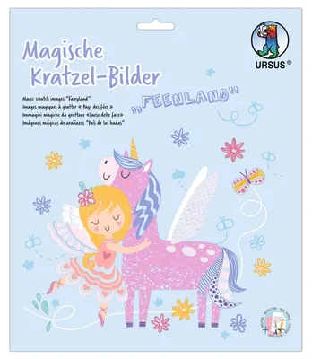 Immagine prodotto di Magici disegni da grattare Feenland, set da 4