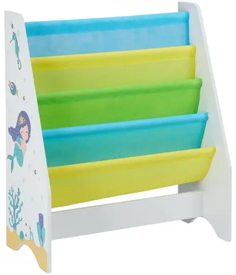 Immagine prodotto di Scaffale per libri per bambini, sistema di stoccaggio, combinazione di scaffali, libreria per la cameretta dei bambini – RUSALKA