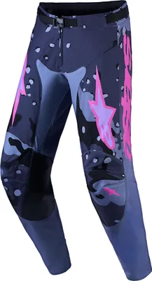 Productafbeelding van Alpinestars Racer Lone offroad broek, blauw, maat 28, voor heren, kleur blauw, maat 28