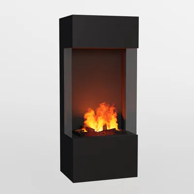 Produktbild von GLOW FIRE Elektrokamin 'OGF 4'| Wasserdampf Kamin mit OMC 400 ohne Holz in weiß | HxBxT: 130x55x40 cm