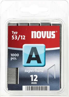 Produktbild von Novus Tackerklammer Typ A 53/12 1000 Stück