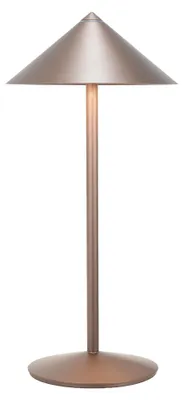 Obrázok produktu pre Zafferano - LED stolná lampa Pina L, 6 W, IP65, dotykový stmievač, bronzová