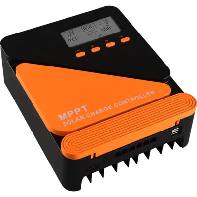 MPPT Solar-Laderegler 30A 12/24V LCD USB