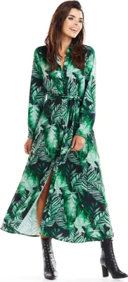 Produktbild von Infinite You Midikleid für Frauen Shahnu A324 grün XL