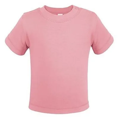 Image de Link Kids Wear - T-shirt « bio » pour bébé, manches courtes LT4256 (80) (rose pâle)