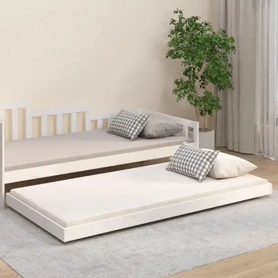 Obrázek produktu pro vidaXL Postel z masivu bez matrace bílá 80x200 cm borovice