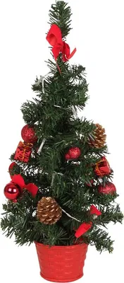 Image de Sapin de Noël décoratif à LED H = 45 cm 10 lumières Décoration Noël XMAS habitat TOP