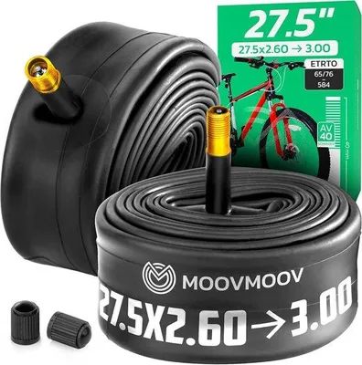 Productafbeelding van MoovMoov binnenband 27.5 inch - voor banden 27.5 x 2.60, 27.5 x 2.75, 27.5 x 2.80, 27.5 x 2.90 en 27.5 x 3.0