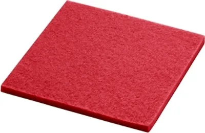 Produktbild von Daff - Untersetzer Filz Quadrat 10x10 cm. Wassermelone