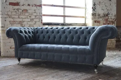Immagine prodotto di Divano Chesterfield 3 POSTI imbottito Divani di design Set di divani Nuovo 2016-059