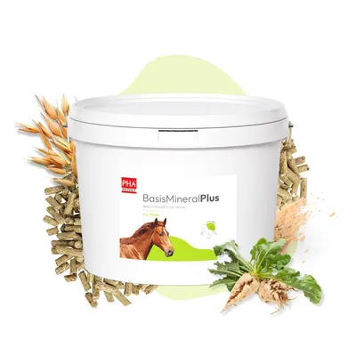 Obrázok produktu pre PHA Basis MineralPlus Pelety pre kone 5000 g