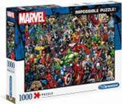 Produktbild von Clementoni - Impossible Puzzle - Marvel (1000 Teile)
