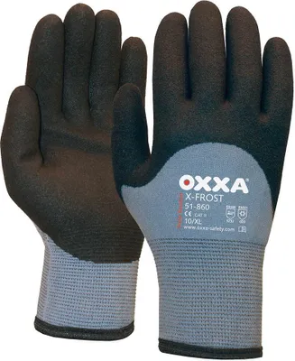 Produktbild von Handschuh Oxxa X-Frost, Gr.10, grau-schwarz