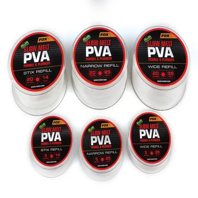 Produktbild von Fox Edges PVA Mesh refill Slow Melt 5m - PVA-Schlauch, Größe:25mm Narrow