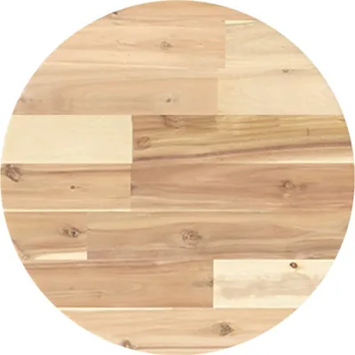 Image de Dessus de table rond Ø40x2 cm bois massif d'acacia