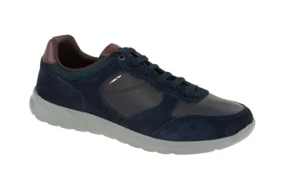 Produktbild von Geox DAMIAN Herrenschuhe - Sneakers - Halbschuhe blau NEU