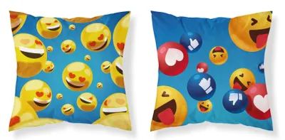 Obrázok produktu pre DETEXPOL Obliečka na vankúš Smajlíky micro Polyester, 40/40 cm