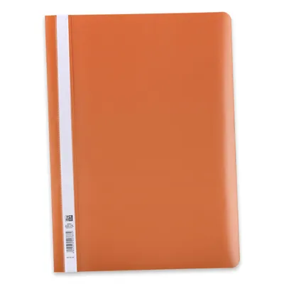 Produktbild von Oxford 100742145, Präsentationsmappe, A4, Polypropylen (PP), Orange, Transparent, Weiß, Porträt, 160 Blätter