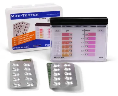 Produktbild von SET Tester Chlor pH + Tabletten Nachfüllpackung
