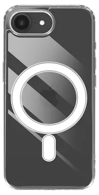 Image de Avizar, coque MagSafe transparente et résistante aux chocs pour Apple iPhone 16e, transparente