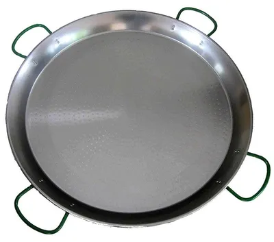 Immagine prodotto di Piatto per paella in acciaio lucido da 80 cm per 40 persone Vaello campos 0180