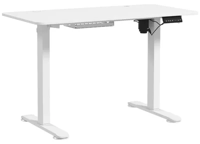 Productafbeelding van Staand bureau, in hoogte verstelbaar, 120x60x72-116 cm, wit