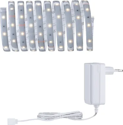 Produktbild von Paulmann MaxLED 250, Universalstreifenleuchte, Ambiente, Drinnen, Silber, IP44, Warmweiß