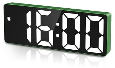 Zdjęcie produktu dla Budzik cyfrowy LED ze wskazaniem temperatury regulowana jasność