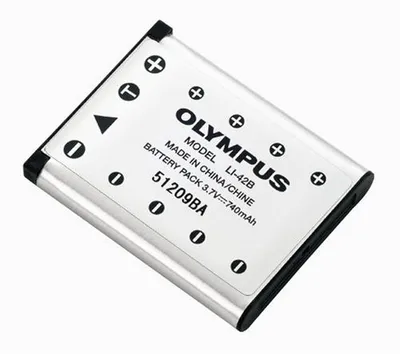 Produktbild von Olympus Li-42B, 740 mAh, 3,7 V, Lithium-Ion (Li-Ion)