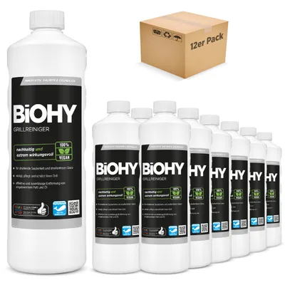 Produktbild von BiOHY Grillreiniger 100% vegan, Inhalt:12er Pack