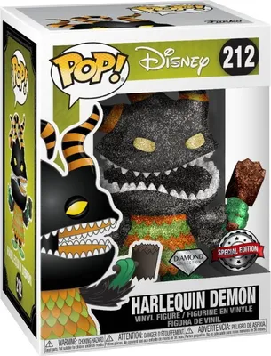 Produktbild von Disney Nightmare before Christmas - Harlequin Demon 212 Special Edition Diamond - Funko Pop! - Vinyl Figur