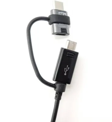 Produktbild von Samsung Ep-dg950dbe Reduzierkabel Usb-c Auf Microusb 1.4 M    One Size