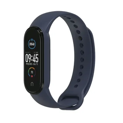 Obrázek produktu pro Techsuit řemínek (W013) - Xiaomi Mi Band 5 / 5 NFC / 6 / 6 NFC / Amazfit Band 5 - Tmavě modrá