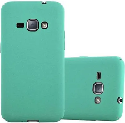 Zdjęcie produktu dla Etui ochronne Cadorabo do Samsung Galaxy J1 2016 w kolorze zielonym Hard Case pokrowiec na telefon komórkowy