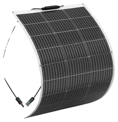 Productafbeelding van Zonnepaneel, flexibel ontwerp, efficiënte energieopwekking, 100W, wit