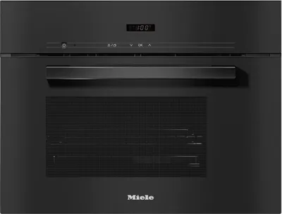 Produktbild von Miele DG 2840, Klein, 40 l, 40 - 100 °C, Schwarz, Berührung, Vorderseite