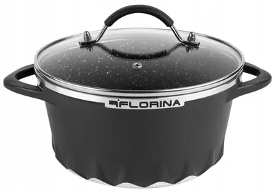 Produktbild von Florina Aero Aluminiumtopf 20 cm Schwarz 2,4l
